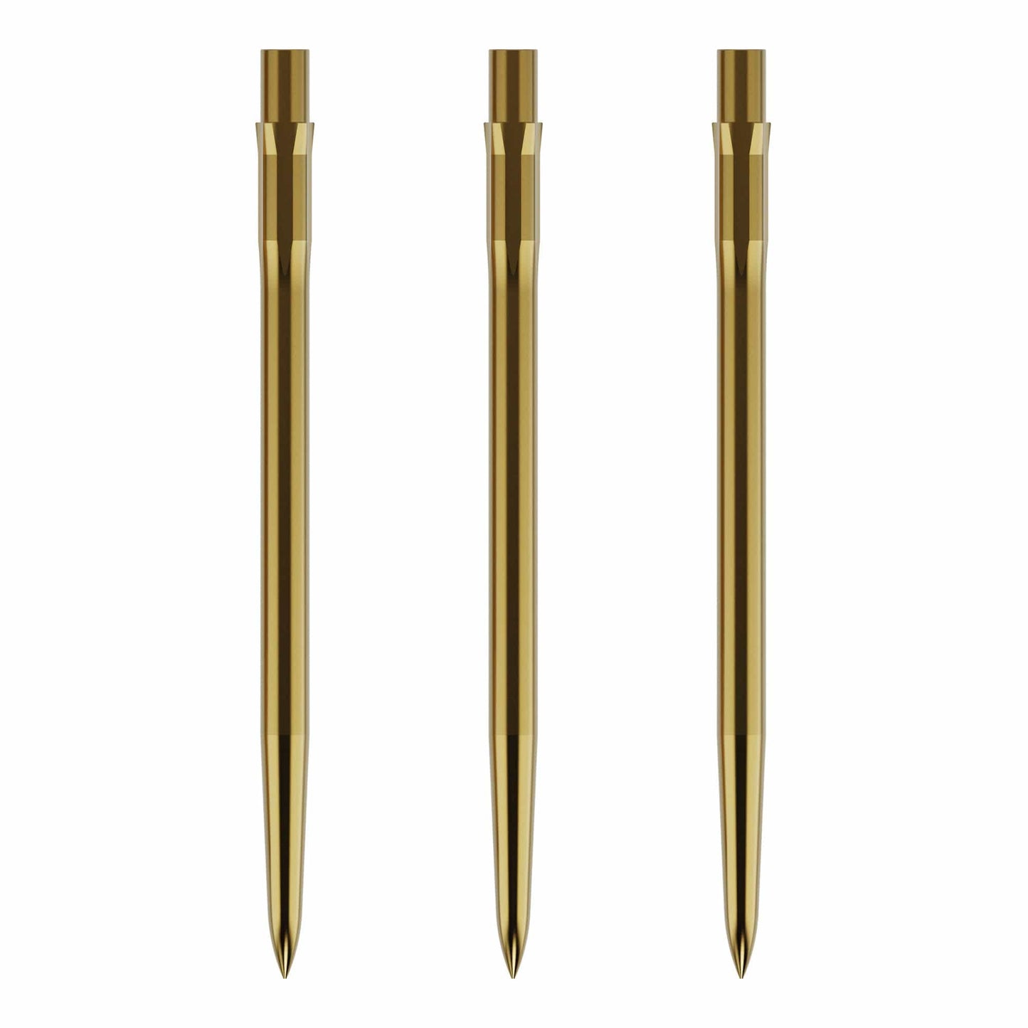 Caliburn Replaceable Dart Points - Smooth - Gold - 40Mm