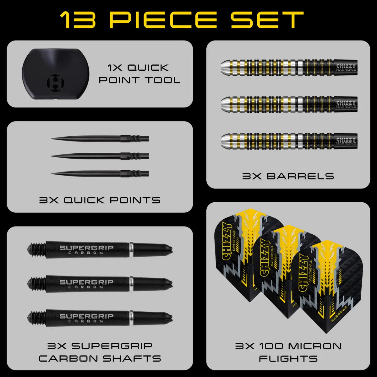 Harrows Chizzy QP piece set