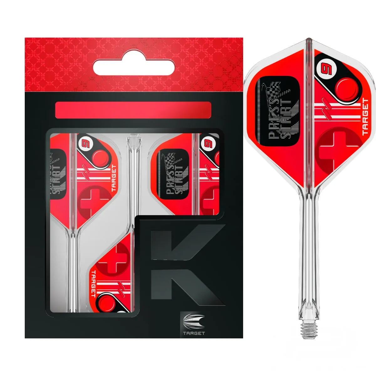 Target K-Flex Press Start No2 Integrated Flights & Shafts
