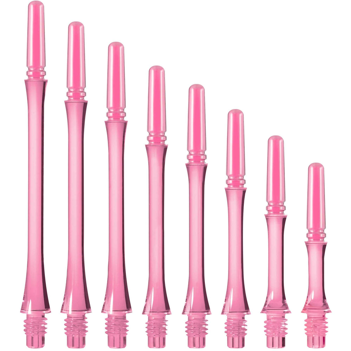 Cosmo Fit Shaft Gear Spinning Slim Clear Pink