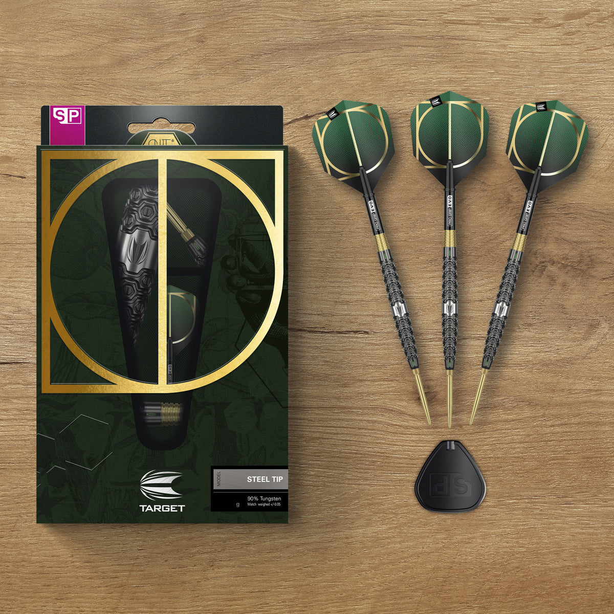 Cult Sp01 90% Tungsten Swiss Point Steel Tip Darts By Target
