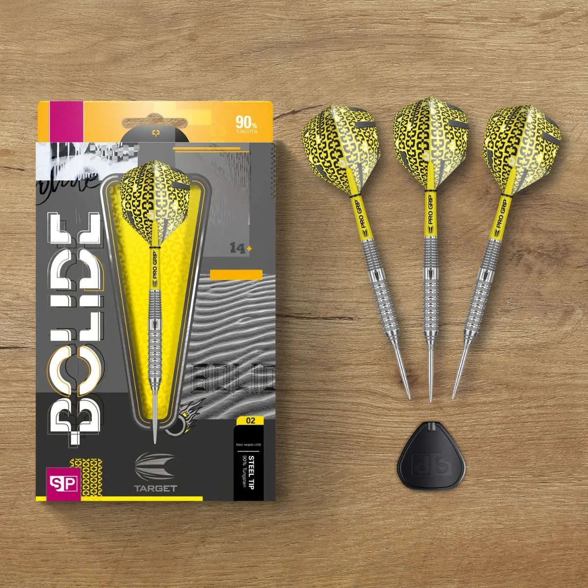 Bolide 02 Swiss Point 90% Tungsten Steel Tip Darts By Target