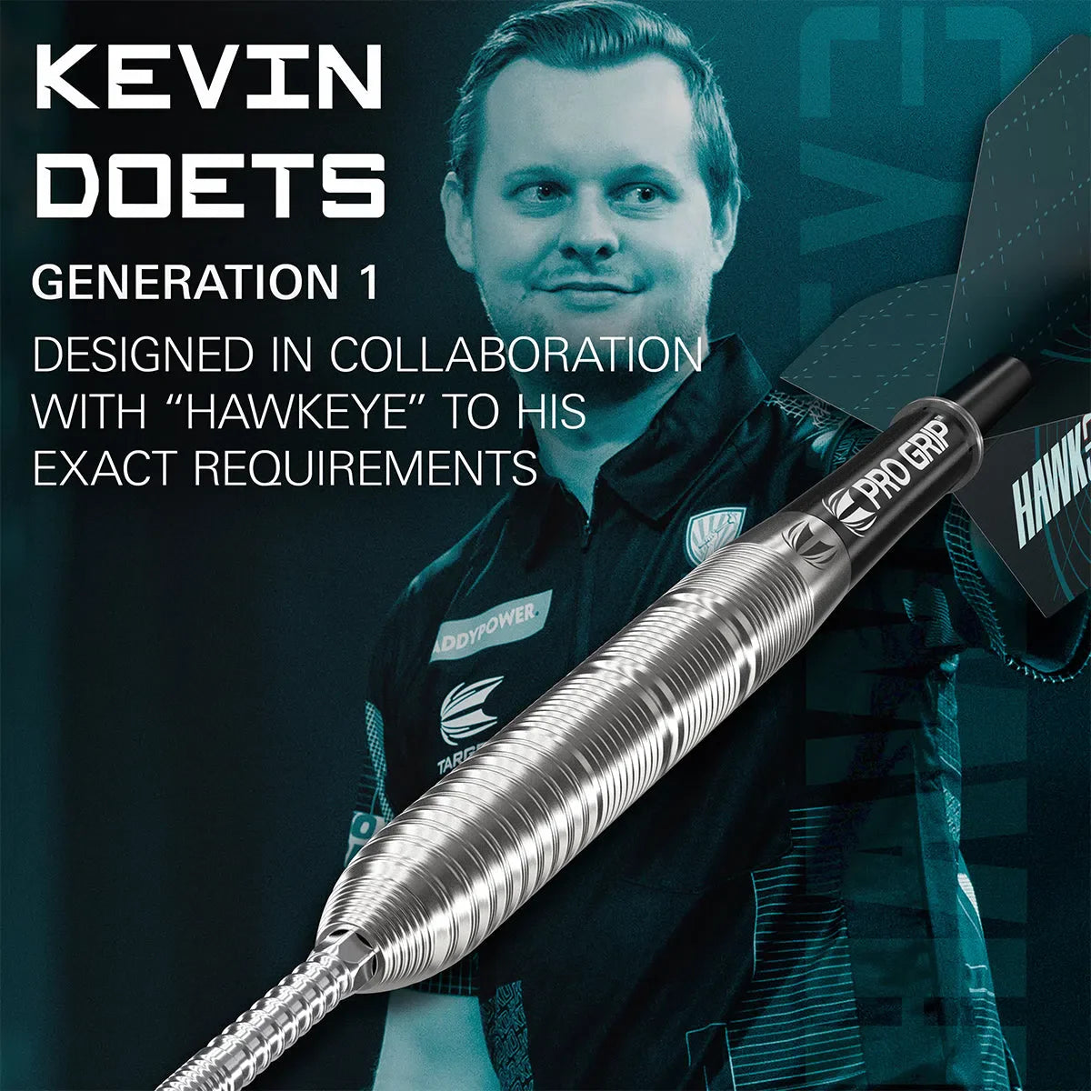 Kevin Doets 90% Tungsten Sp Steel Tip Darts By Target