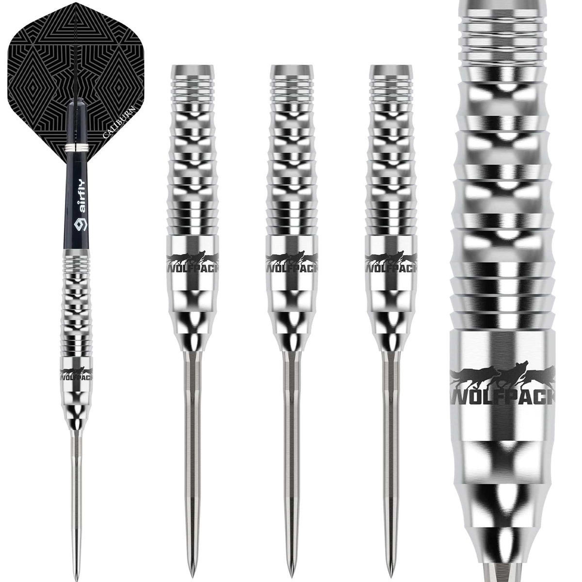 Caliburn Wolfpack Darts - Steel Tip - 90% Tungsten - W3 -