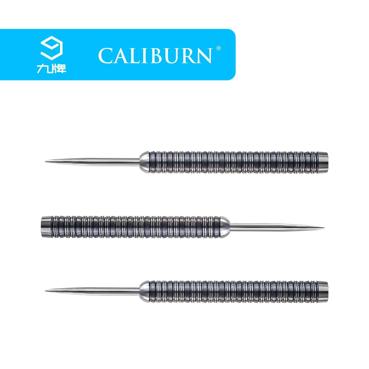 Caliburn Stallion Darts - Steel Tip - 90% - S3 - Black