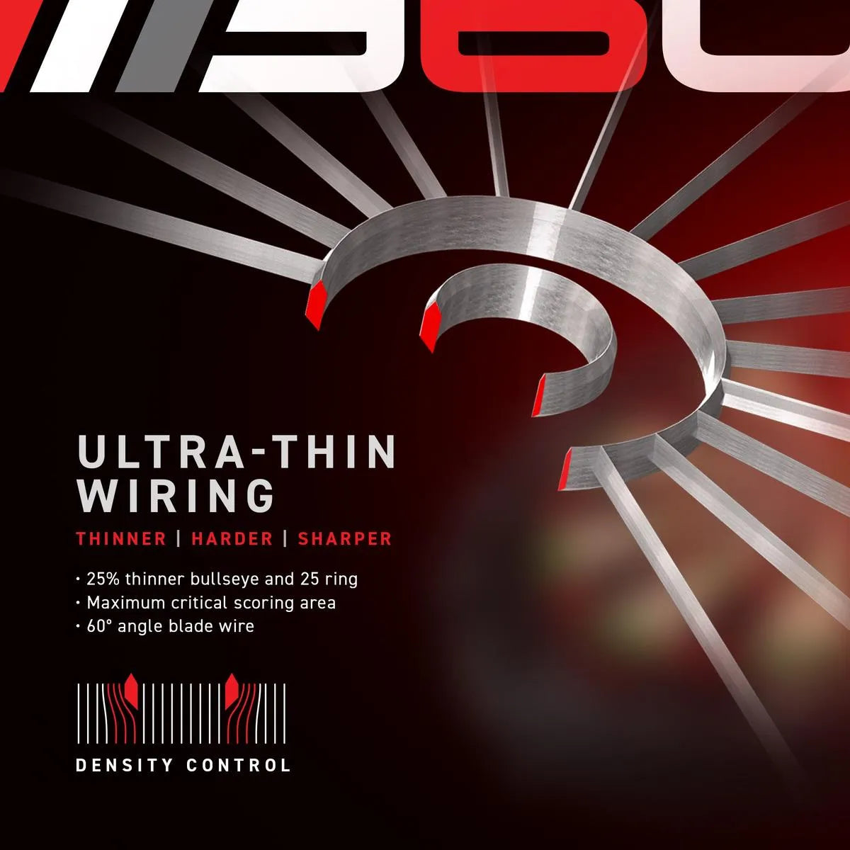 Blade 360 Triple Core Dartboard - Official Pdc Match Quality