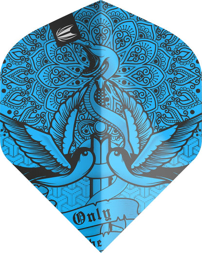 Ink Pro.Ultra Blue No2 Dart Flights By Target