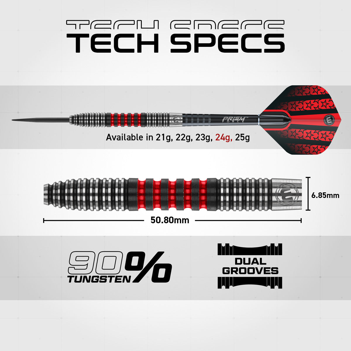 Winmau Joe Cullen 90% Steel Tip Darts