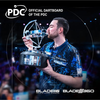 Blade 360 Triple Core Dartboard - Official Pdc Match Quality