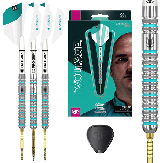 Rob Cross G2 90% Tungsten Swiss Steel Tip Darts By Target
