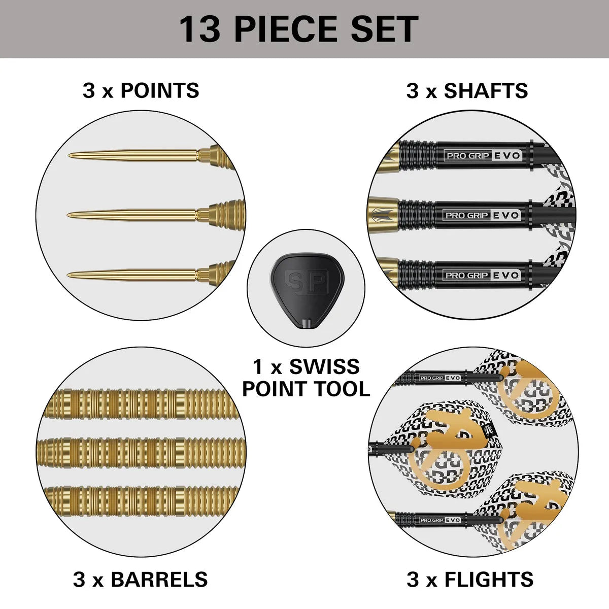 Target Bolide Envy 01 90% Tungsten Sp Steel Tip Darts