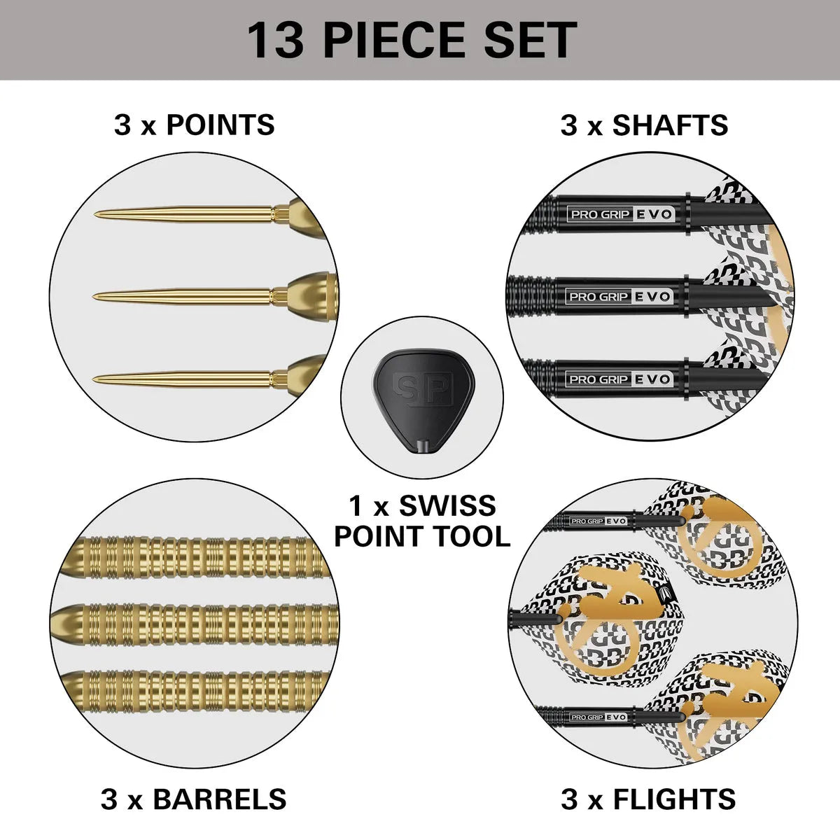 Target Bolide Envy 04 90% Tungsten Sp Steel Tip Darts