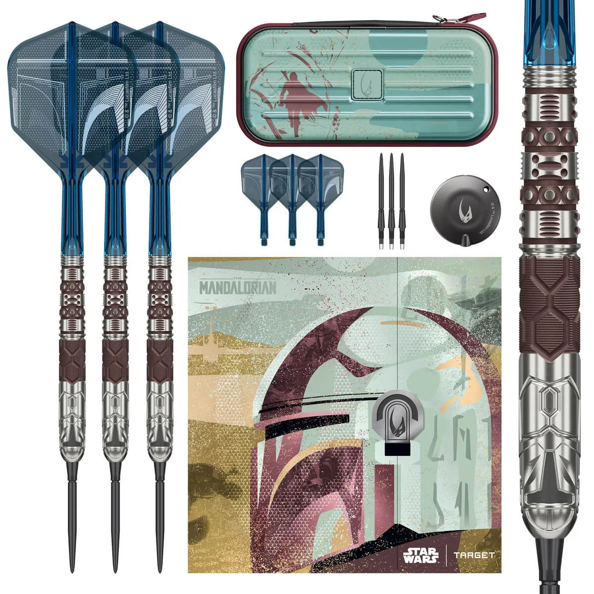 Star Wars™ | Target Mandalorian 95% Tungsten Sp Steel Tip Darts