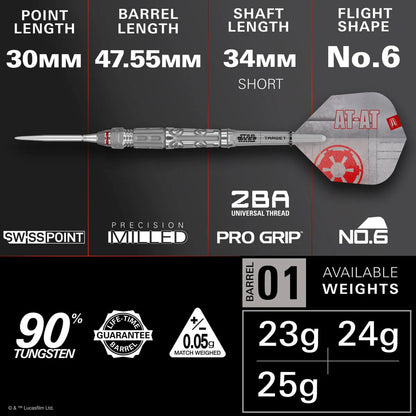 Star Wars™ | Target At-At 90% Tungsten Sp Steel Tip Darts