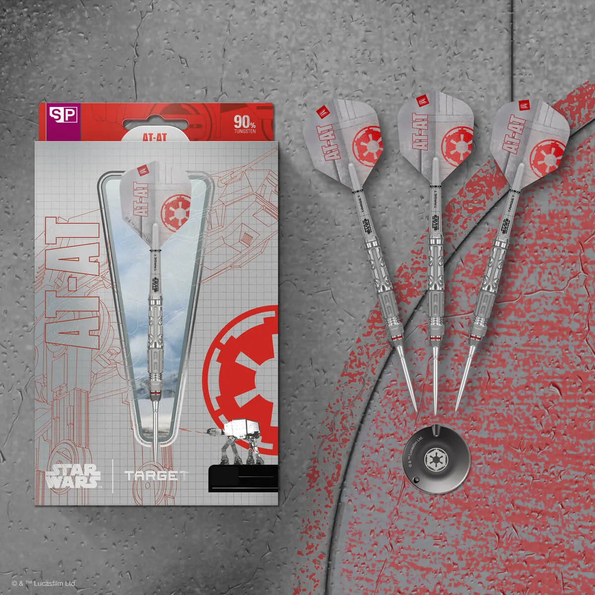 Star Wars™ | Target At-At 90% Tungsten Sp Steel Tip Darts