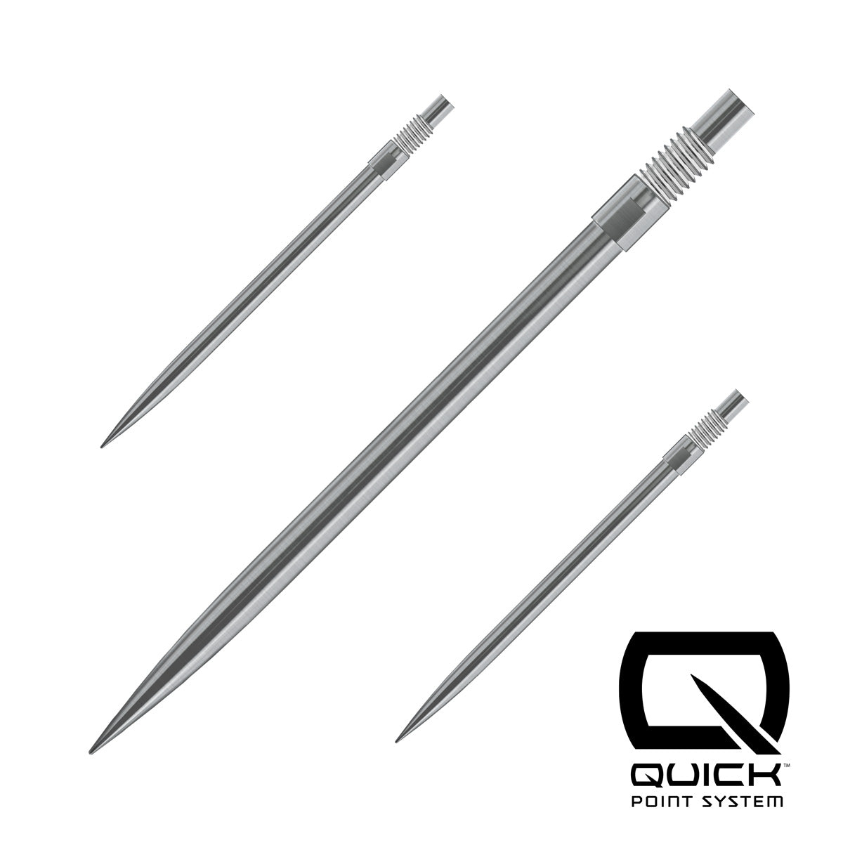 Harrows Quick Points Silver 40Mm