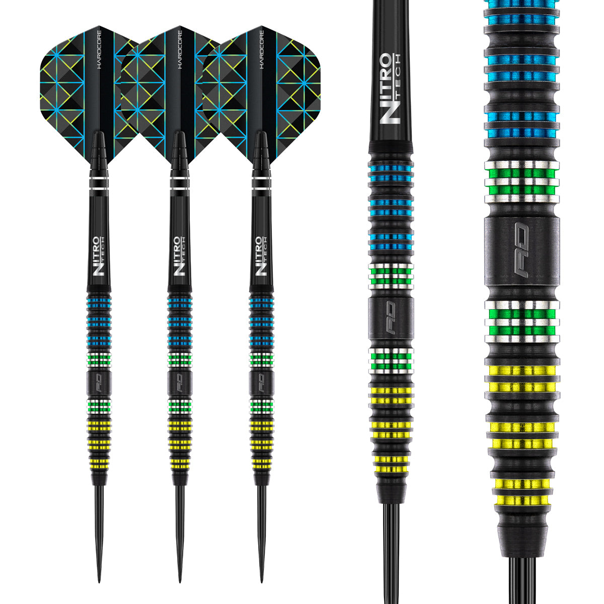 Dragonfly 95 Tapered 95% Tungsten Steel Tip Darts By Red Dragon