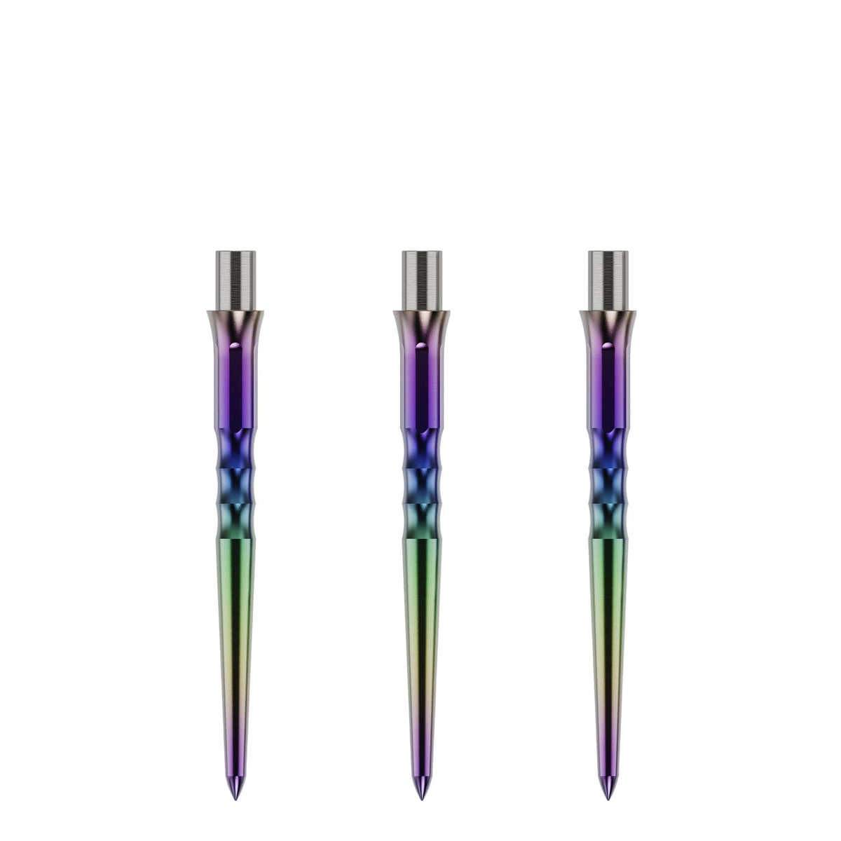 Caliburn Replaceable Dart Points - Ripple - No Lip - Rainbow 36Mm