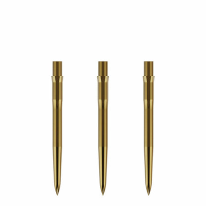 Caliburn Replaceable Dart Points - Smooth - Gold - 36Mm