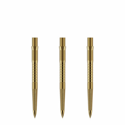 Caliburn Replaceable Dart Points - Micro Grip - Gold - 40Mm
