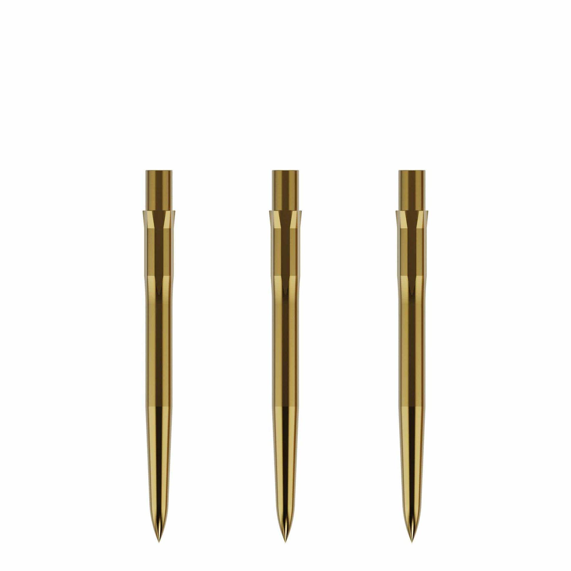 Caliburn Replaceable Dart Points - Smooth - Gold - 40Mm