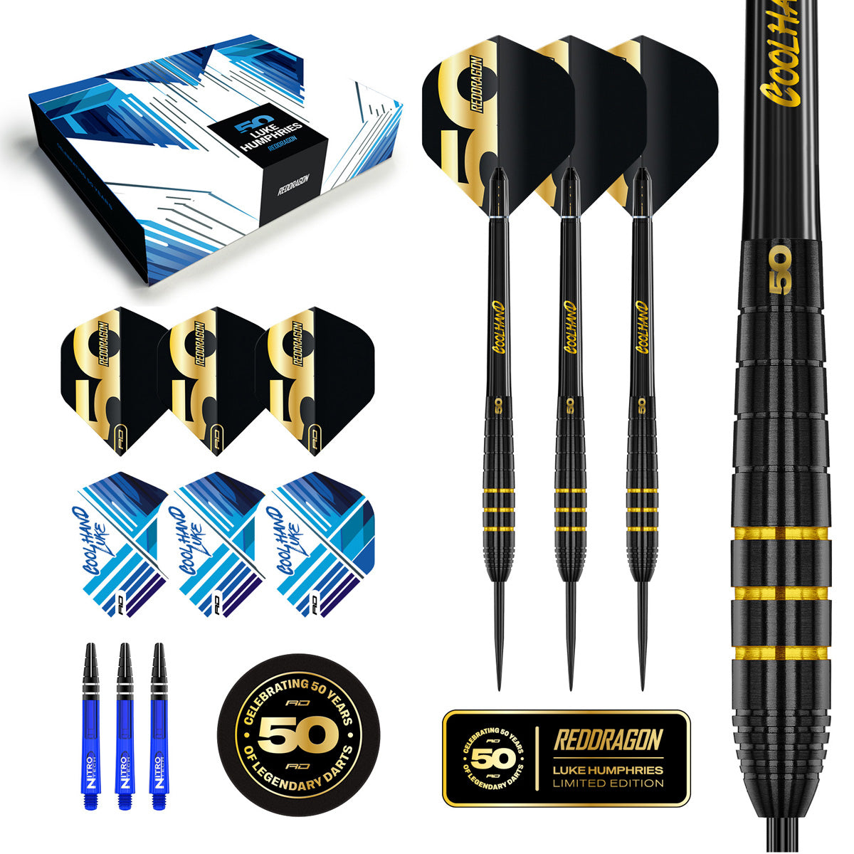 Luke Humphries 50 Year Player Edition Box