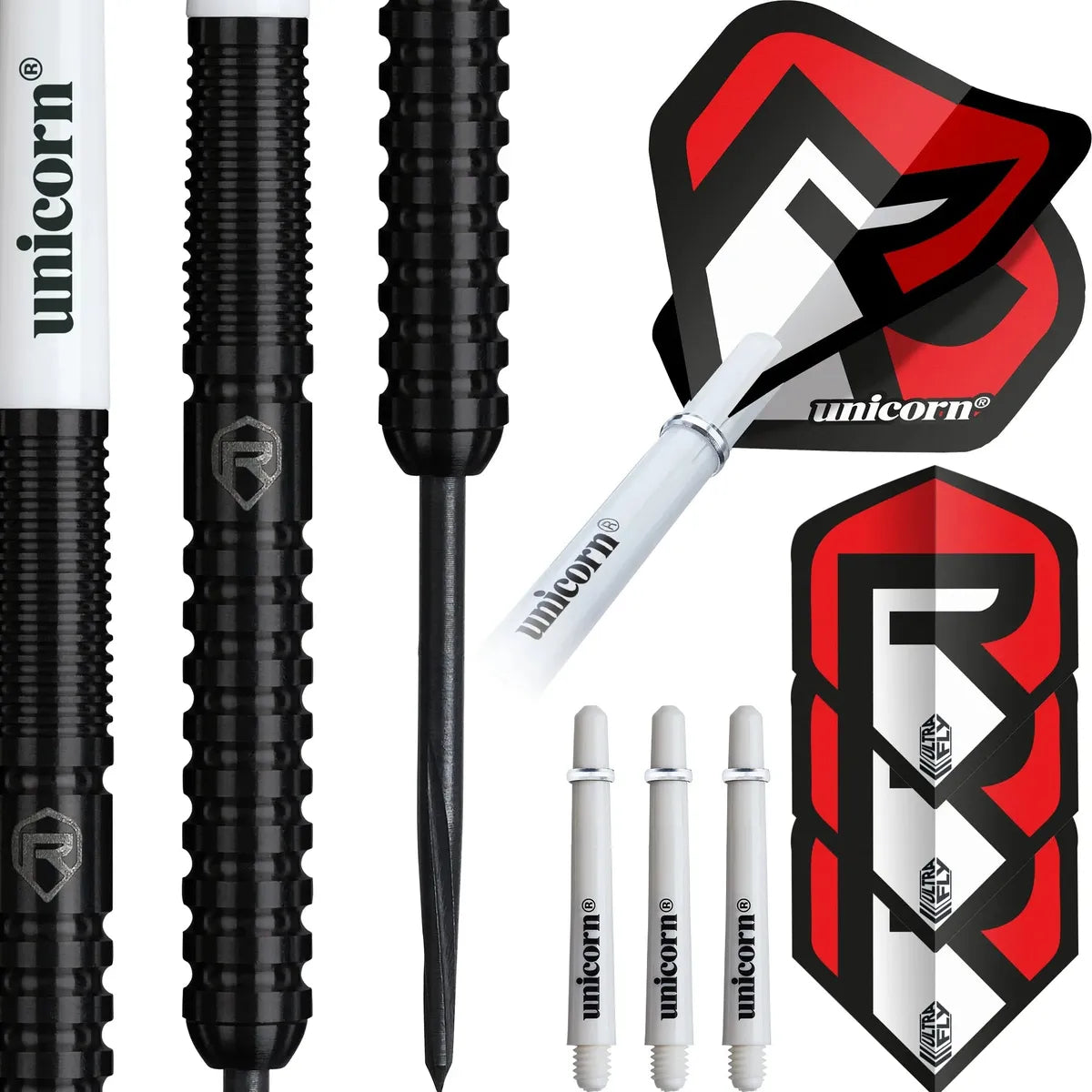 Unicorn Darts Referee 90% Tungsten Steel Tip Darts