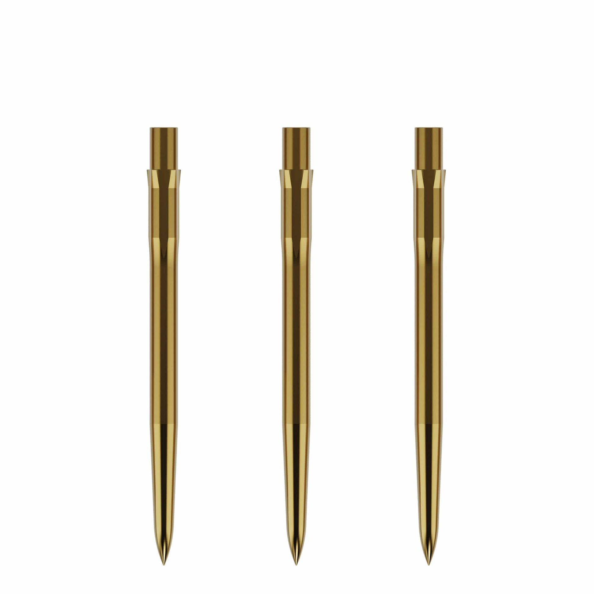 Caliburn Replaceable Dart Points - Smooth - Gold - 36Mm