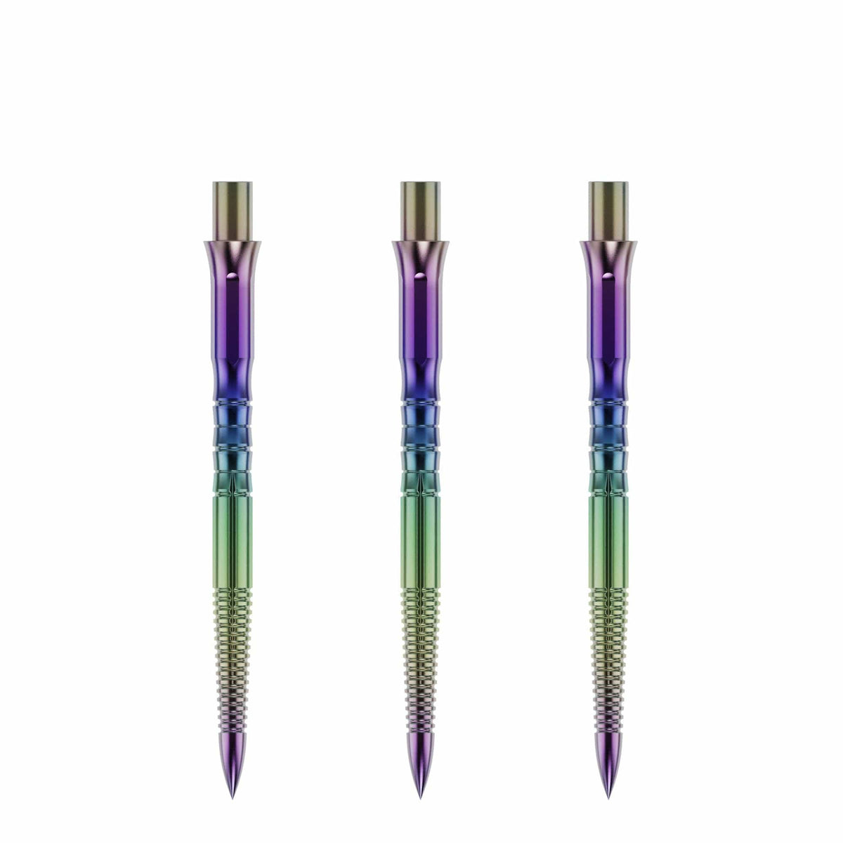 Caliburn Replaceable Dart Points - Bamboo - Rainbow 28 Mm