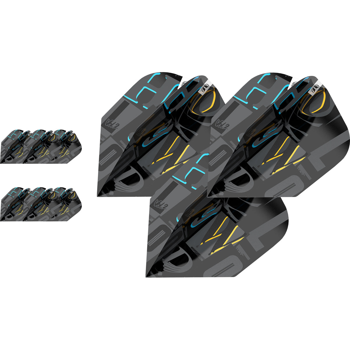 3 X Sets Chris Dobey G1 Pro.Ultra No.6 Flights By Target No6