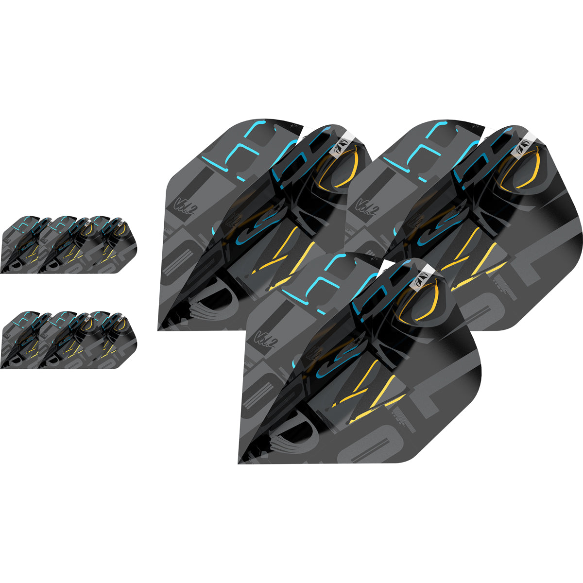 3 X Sets Chris Dobey G1 Pro.Ultra No.2 Flights By Target No2