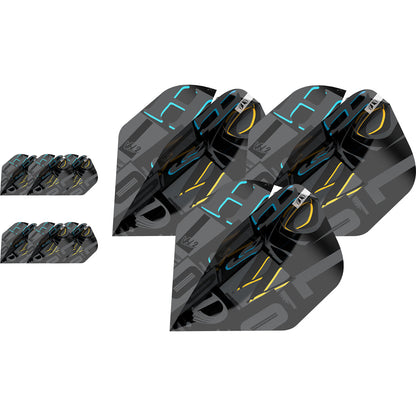 3 X Sets Chris Dobey G1 Pro.Ultra No.2 Flights By Target No2