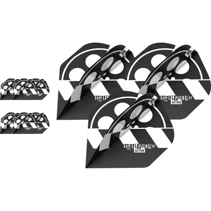 Hollywood Action Pro Ultra Dart Flights X 3 Sets By Targe No 6