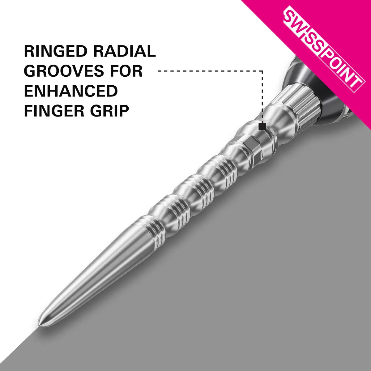 Target Swiss Signature TRB Silver points side view