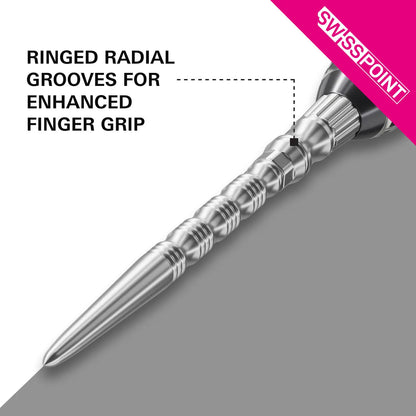 Target Swiss Signature TRB Silver points side view