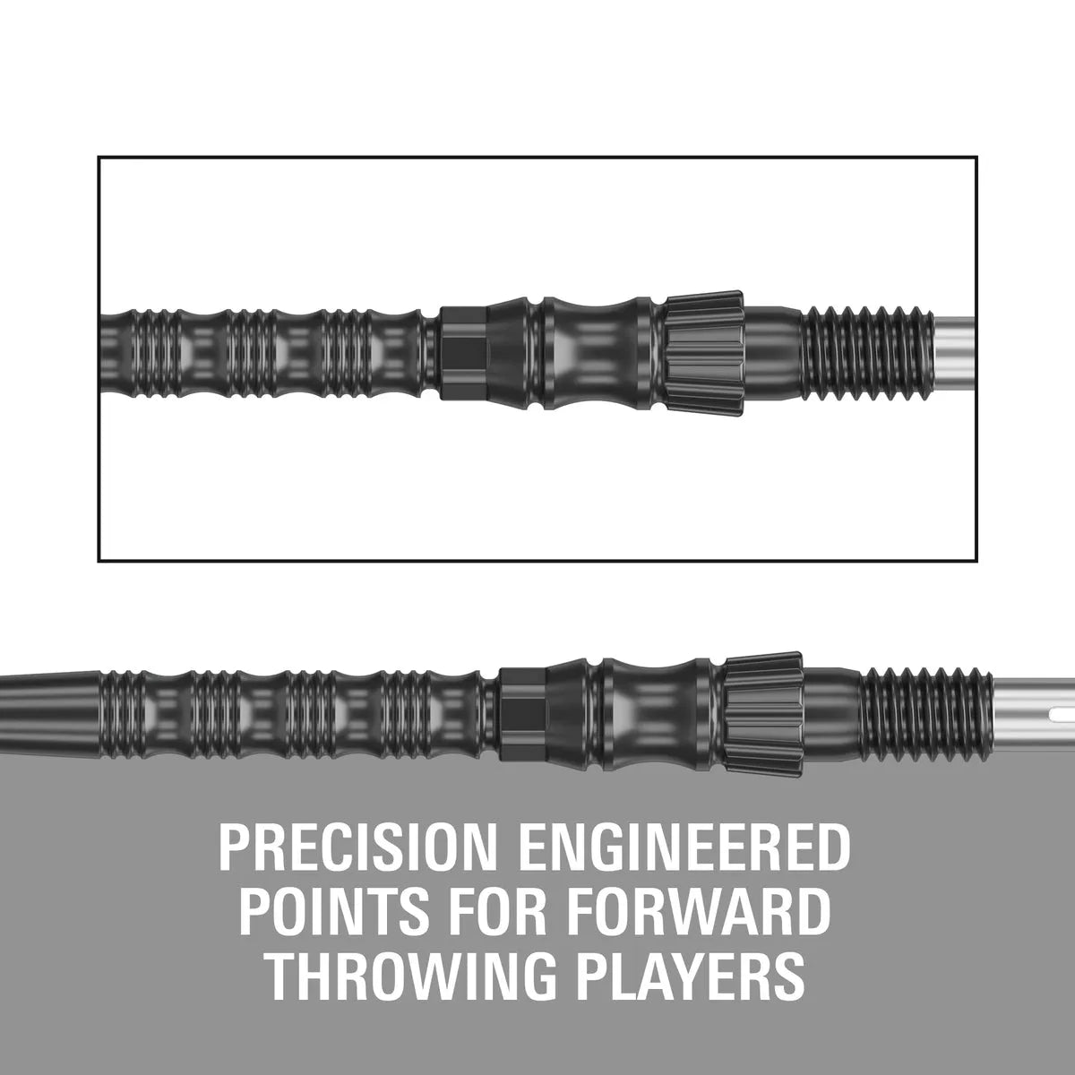 Target Swiss Signature TRB Black points close-up