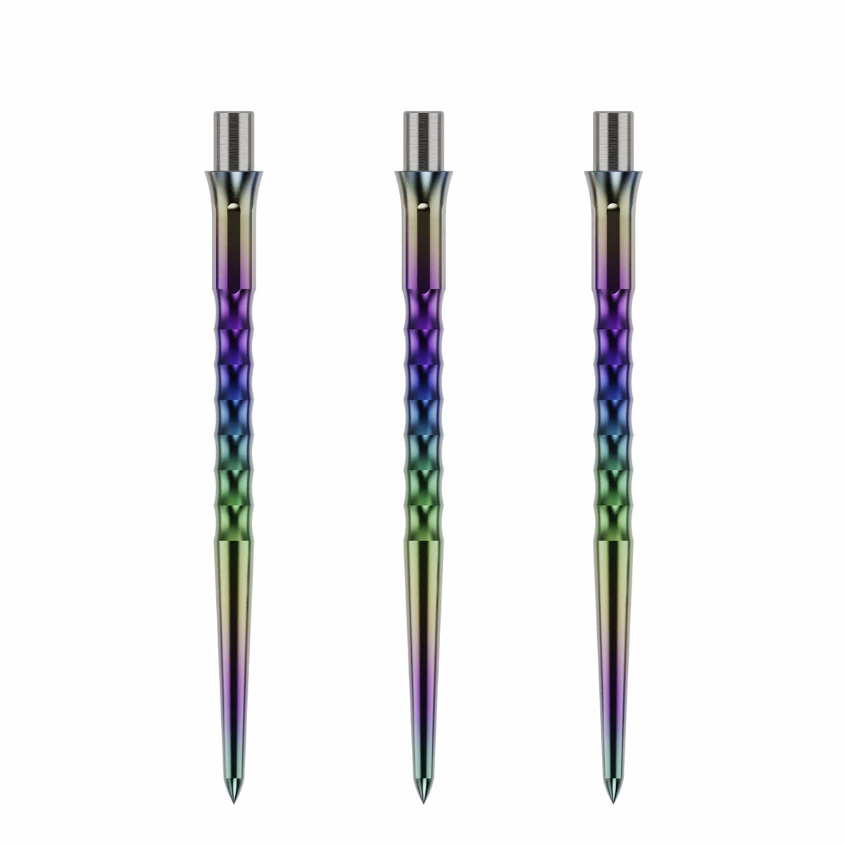 Caliburn Replaceable Dart Points - Ripple - No Lip - Rainbow 36Mm