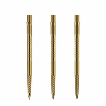Caliburn Replaceable Dart Points - Micro Grip - Gold - 40Mm