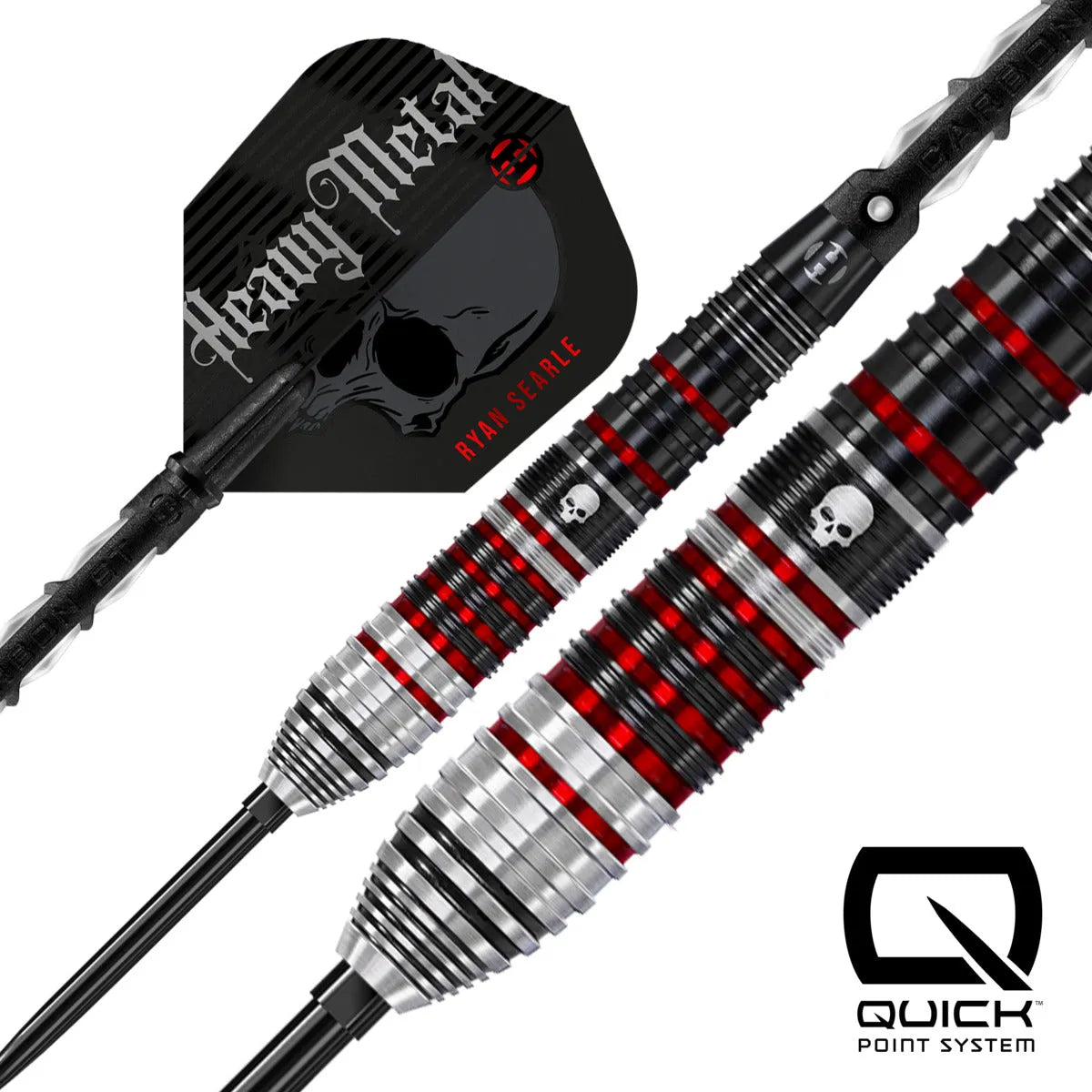 Harrows Ryan Searle Series 2 QP dart detail