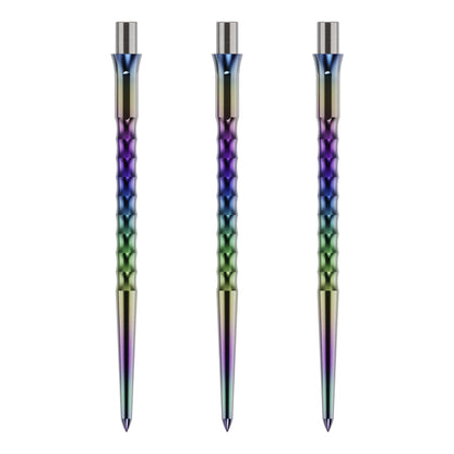 Caliburn Replaceable Dart Points - Ripple - No Lip - Rainbow 36Mm