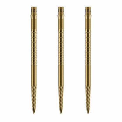 Caliburn Replaceable Dart Points - Micro Grip - Gold - 40Mm