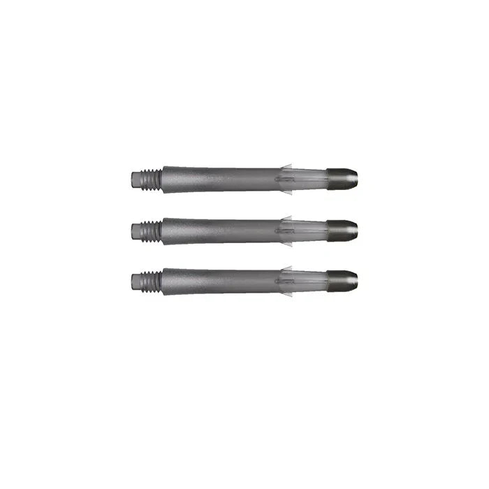 L-Style - L-Shafts - Straight - Two Tone Silver & Black - 260 - Tweenie - 4573200164231