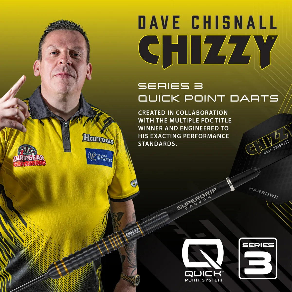 Harrows Chizzy Series 3 QP player