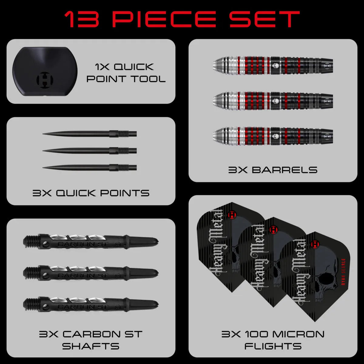 Harrows Ryan Searle Series 2 QP piece set