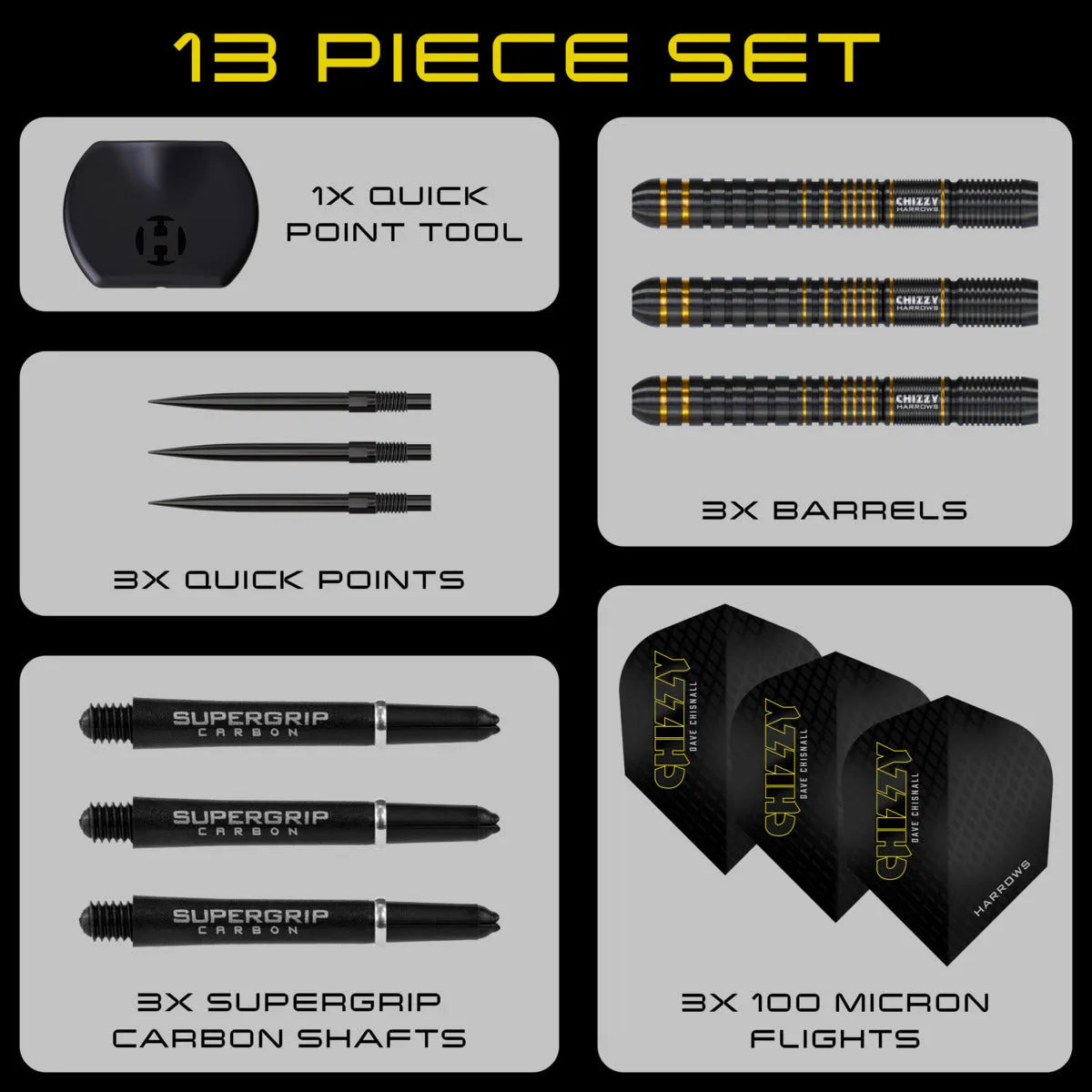 Harrows Chizzy Series 3 QP piece set