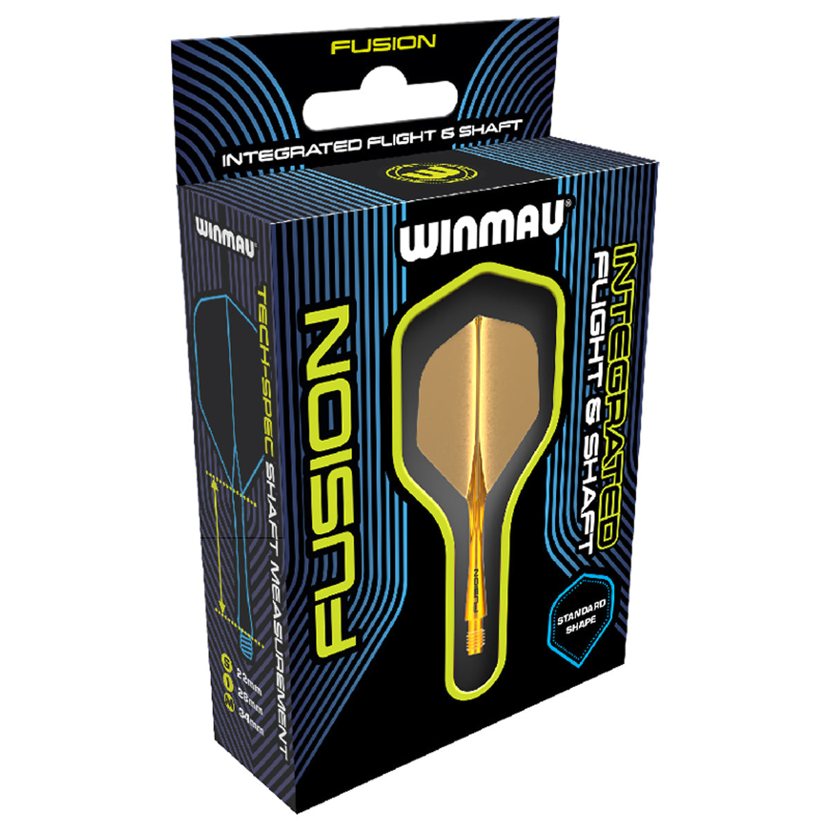 Fusion Integrated Flight & Shaft Blue Intermediate 2