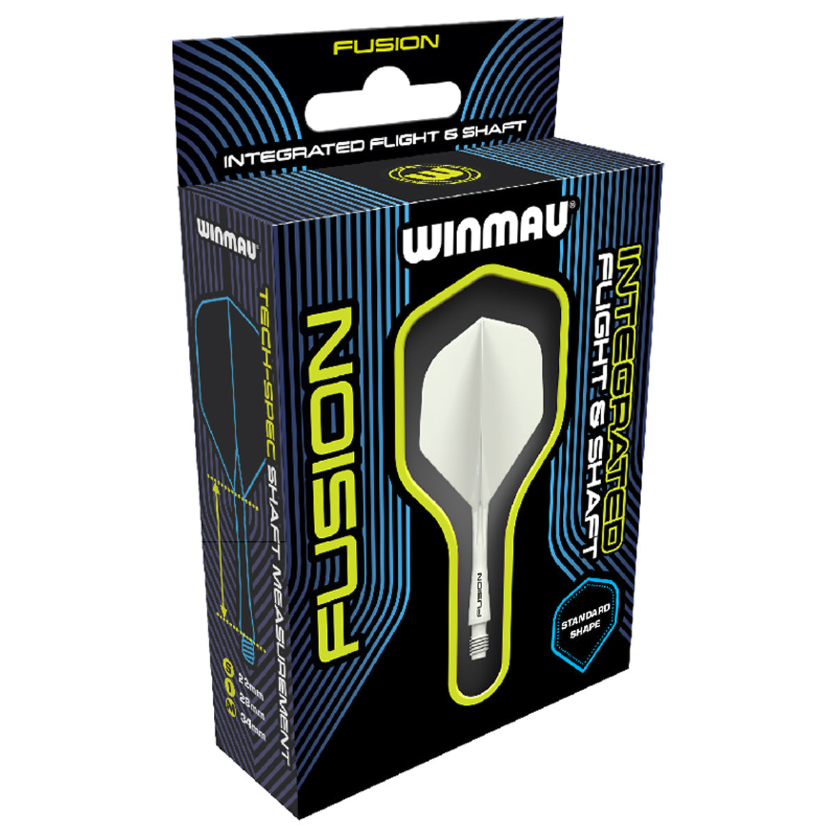 Fusion Integrated Flight & Shaft Black