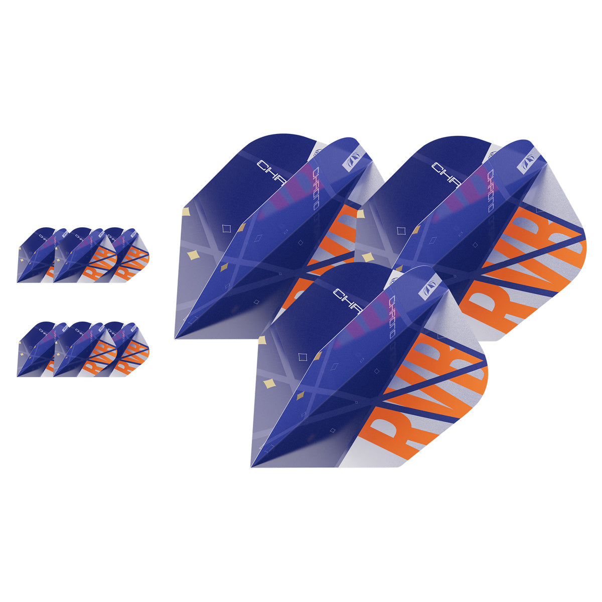 Raymond Van Barneveld Chrono Pro Ultra Dart Flights X 3 Sets By Target No6