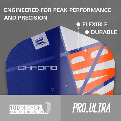 Raymond Van Barneveld Chrono Pro Ultra Dart Flights X 3 Sets By Target No6