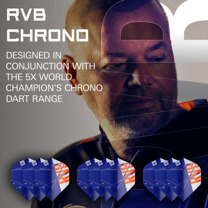 Raymond Van Barneveld Chrono Pro Ultra Dart Flights X 3 Sets By Target No6